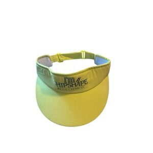 Vintage Royal Caribbean Cruise "I'm ShipShape" Visor Hat Yellow Terry Sweatband